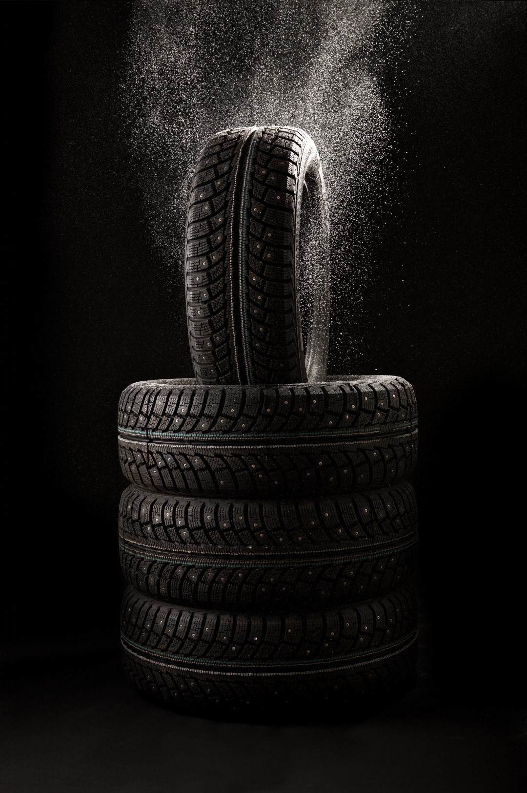 pile of car tires